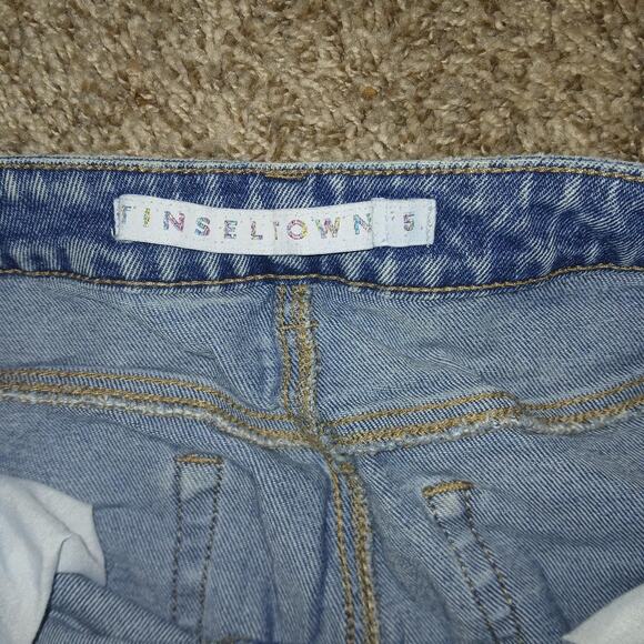 High waisted distressed skinny jeans size 5 - Picture 6 of 6